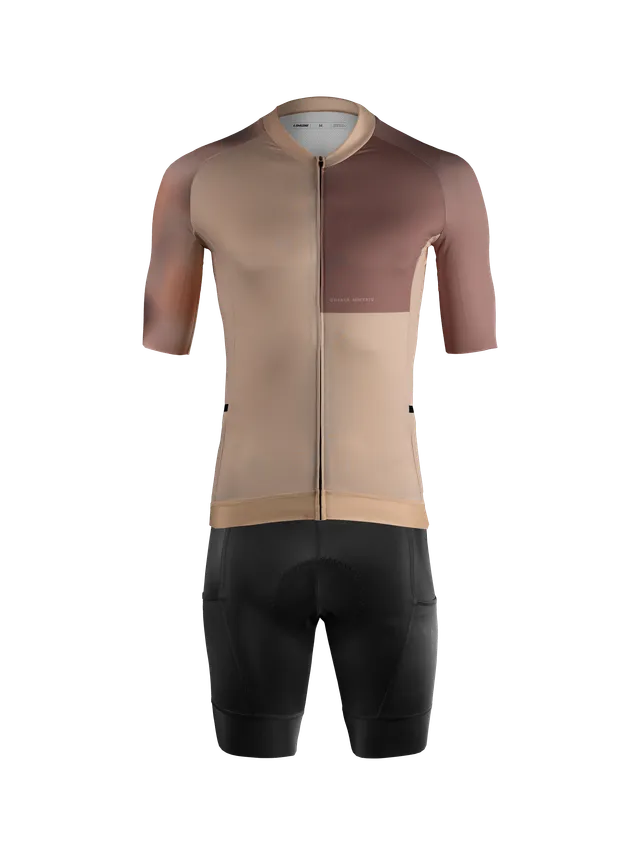 limar-ghiaia-mmxxiv-avana-brown-kit-gravel-limited-edition-maglia-e-bib-corti image 1