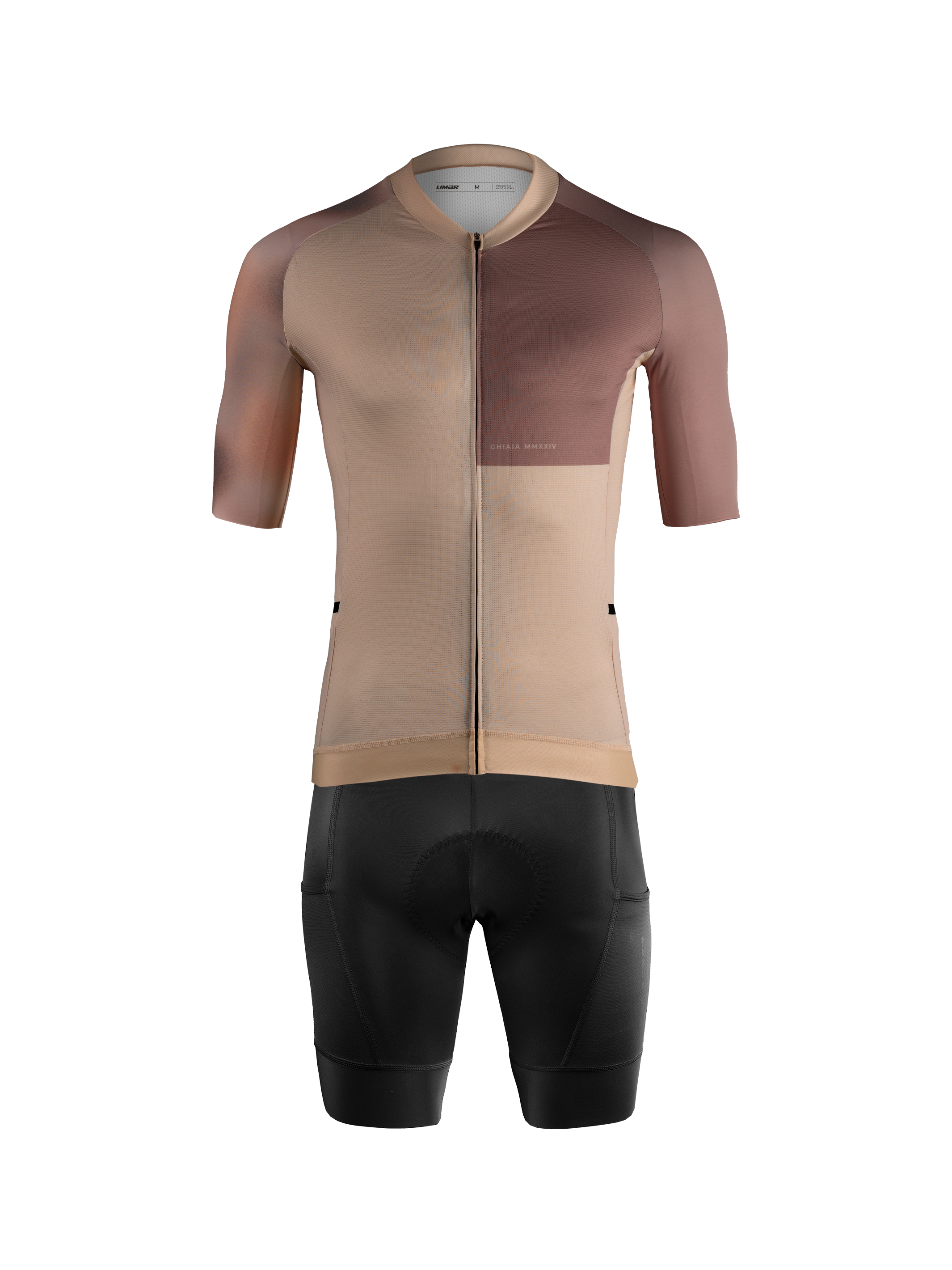 limar-ghiaia-mmxxiv-avana-brown-kit-gravel-limited-edition-maglia-e-bib-corti image 1